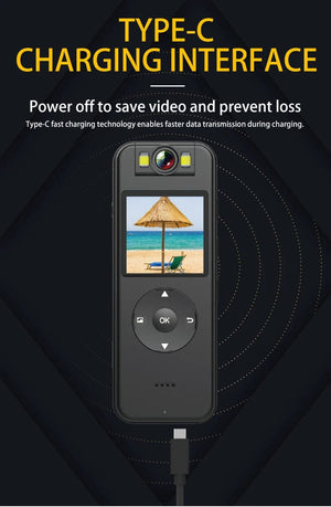 Planet Gates Ultra HD 4K Mini Camera WiFi Portable Small Digital Video Recorder Police BodyCam Infrared Night Vision Miniature Camcorder