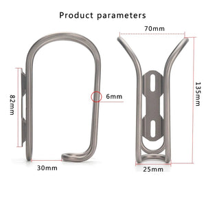 Planet Gates Ultralight Titanium Bicycle Water Bottle Cage  Bottle HolderMTB Road Bike Bottle Bracket Bottle Rack Holder