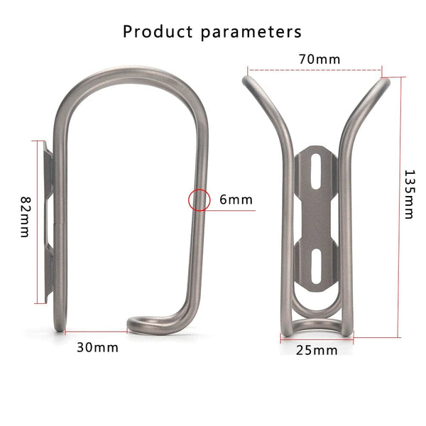 Planet Gates Ultralight Titanium Bicycle Water Bottle Cage  Bottle HolderMTB Road Bike Bottle Bracket Bottle Rack Holder