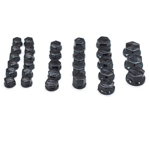 Planet Gates Universal 30PCS motorcycle modeling plating nut decorative screw cap For Yamaha FZ1 FAZER FZ6 FZ6R FZ8 XJ6 MT01 MT03 MT-07 MT-09