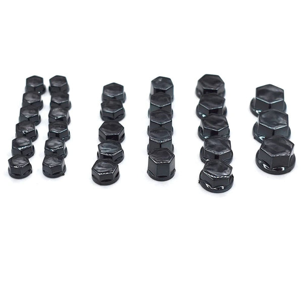 Planet Gates Universal 30PCS motorcycle modeling plating nut decorative screw cap For Yamaha FZ1 FAZER FZ6 FZ6R FZ8 XJ6 MT01 MT03 MT-07 MT-09