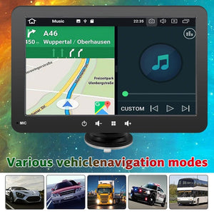 Planet Gates Universal 7 Inch Car Radio Multimedia Video Player Wireless Carplay Android Auto Touch Screen Bluetooth Car Intelligent Systems