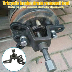 Planet Gates Universal Brake Drum Puller Tool 4 Hole Wheel Hub Puller Repair Tool Handheld for Motorcylce Accessories for Tricycle Motorbike