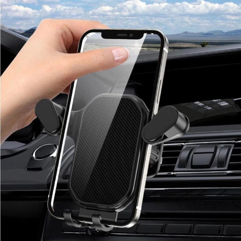 Planet Gates Universal Car Phone Holder Gravity Mobile Stand GPS Support Auto Air Vent Mount for IPhone 14 13 12 11 Pro Max Xr Xiaomi Samsung