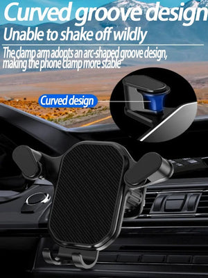 Planet Gates Universal Car Phone Holder Gravity Mobile Stand GPS Support Auto Air Vent Mount for IPhone 14 13 12 11 Pro Max Xr Xiaomi Samsung