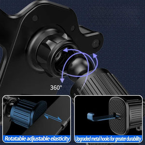 Planet Gates Universal Car Phone Holder Gravity Mobile Stand GPS Support Auto Air Vent Mount for IPhone 14 13 12 11 Pro Max Xr Xiaomi Samsung