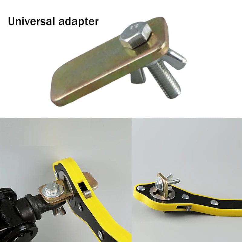 Planet Gates Universal Car Wheel Hand Crank Ratchet Wrenches Garage Tire Wheel Handle Phillips Wrench Car Labor-Saving Jack Tire Repair Tool