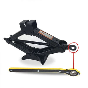 Planet Gates Universal Car Wheel Hand Crank Ratchet Wrenches Garage Tire Wheel Handle Phillips Wrench Car Labor-Saving Jack Tire Repair Tool