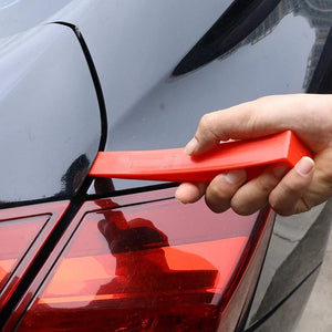 Planet Gates Universal Crowbar Enlarger Car Door Wheel Recess Auto Body Window Wedge Remove Tool Car Dent Plastic Red Repair Hand Tools