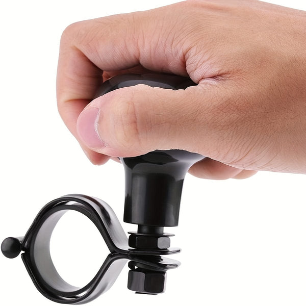 Planet Gates Universal Heavy-duty Steering Wheel Knob In Black Color, Suitable For Most Steering Wheels