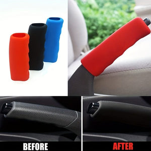 Planet Gates Universal Hood Car Anti-Slip Hand Brake Handle Cover - Brighten Up Your Car with Colorful Silicone Accessories!