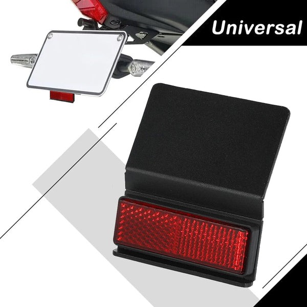 Planet Gates Universal Motorcycle License Plate Holder Parts Extend Tail Reflector Motor Fender Eliminator Accessories For DUCATI For BMW