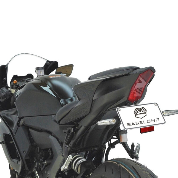 Planet Gates Universal Motorcycle License Plate Holder Parts Extend Tail Reflector Motor Fender Eliminator Accessories For DUCATI For BMW