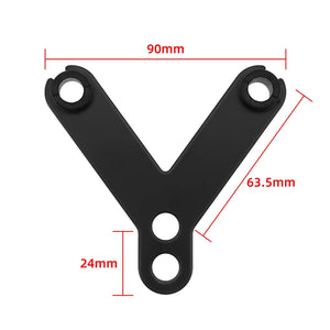 Planet Gates Universal Motorcycle Meter Speedometer LED Digital Dashboard 12000RPM Gauge Tachometer Panel Motor Odometer Display Y Bracket