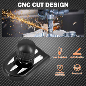 Planet Gates Universal Motorcycle Rear Fender Seat Bolt Screw Nut Tab Kit Mount Knob Cover For Harley Dyna Sportster XL Touring FLHR Softail