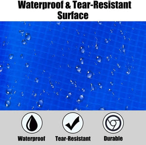 Planet Gates Universal Replacement Trampoline Safety Pad Mat Waterproof Trampoline Accessories Spring Protection Cover Fits 6ft 8ft 10ft