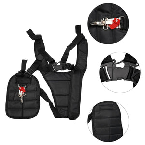 Planet Gates Universal Strimmer Double Shoulder Strap Harness Strap For Brushcutter Grass Trimmer Adjustable Lawn Mower Band Garden Tool