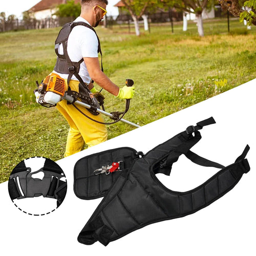 Planet Gates Universal Strimmer Double Shoulder Strap Harness Strap For Brushcutter Grass Trimmer Adjustable Lawn Mower Band Garden Tool