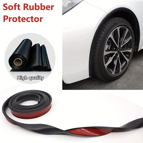 Planet Gates Universal Styling Car Wheel Eyebrow Lip Protection, Wheel Arch Anti-scratch Strip, Fender Piece Anti-collision Decorative Strip