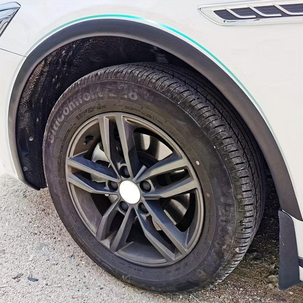 Planet Gates Universal Styling Car Wheel Eyebrow Lip Protection, Wheel Arch Anti-scratch Strip, Fender Piece Anti-collision Decorative Strip