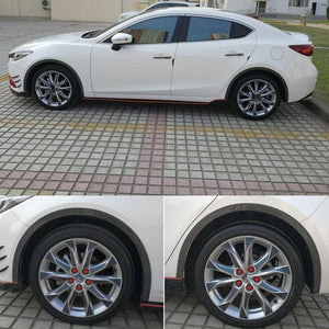 Planet Gates Universal Styling Car Wheel Eyebrow Lip Protection, Wheel Arch Anti-scratch Strip, Fender Piece Anti-collision Decorative Strip