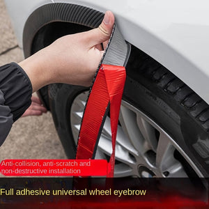 Planet Gates Universal Styling Car Wheel Eyebrow Lip Protection, Wheel Arch Anti-scratch Strip, Fender Piece Anti-collision Decorative Strip