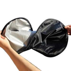 Planet Gates Universal UV Protection Shield  Front Rear Car Window Car SunShade Anti Snow Ice Sunshade Sun Shade Visor Windshield Cover Auto