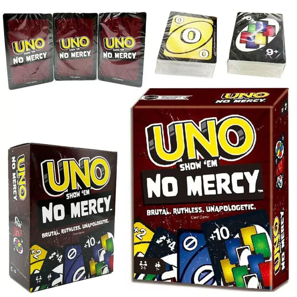 Planet Gates Uno-No mercy New UNO No Mercy Matching Uno Card Game Dragon Ball Z Multiplayer Family Party Boardgame Funny Friends Entertainment Poker