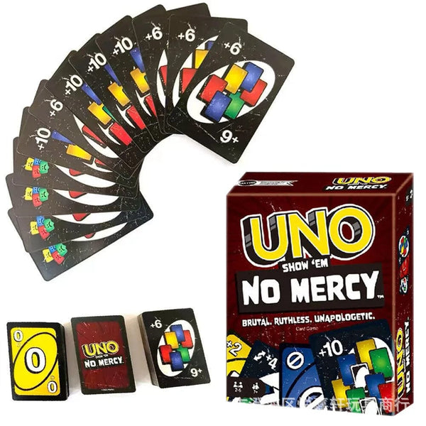 Planet Gates Uno-No mercy New UNO No Mercy Matching Uno Card Game Dragon Ball Z Multiplayer Family Party Boardgame Funny Friends Entertainment Poker