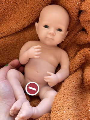 Planet Gates Unpainted 33CM Lovely Girl Bettie Whole Body Soft Solid Silicone Reborn Doll Painted/Unpainted Reborn Baby Doll Toys Corpo De Silicone