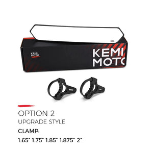 Planet Gates Upgrade 1.65-2 / CHINA 1.65-2" UTV Wide Rear View Racing Mirror Compatible with Polaris RZR Ranger 800 1000 XP 900 for CFMoto for Can Am Maverick X3