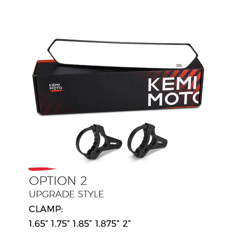 Planet Gates Upgrade 1.65-2 / CHINA 1.65-2" UTV Wide Rear View Racing Mirror Compatible with Polaris RZR Ranger 800 1000 XP 900 for CFMoto for Can Am Maverick X3