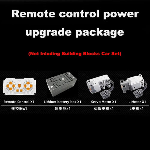 Planet Gates Upgrade kit High-tech Building Blocks F1 Formula 1 Remote Control Super Racing Car Moc Bricks RC Technical Model Toy Creative Expert 1089pcs