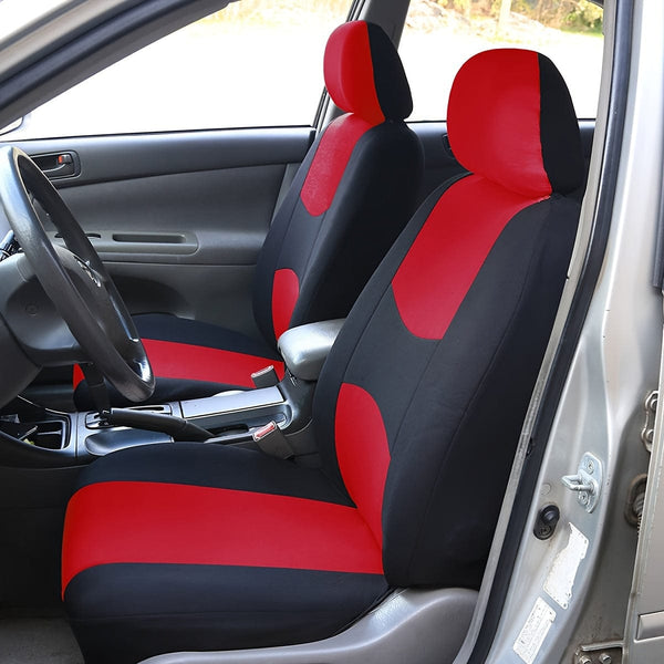 Planet Gates Upgrade Your Car Interior With A Universal Fit 5-Seat Polyester Car Seat Cover Set