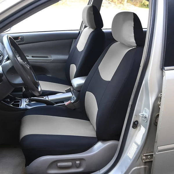 Planet Gates Upgrade Your Car Interior With A Universal Fit 5-Seat Polyester Car Seat Cover Set