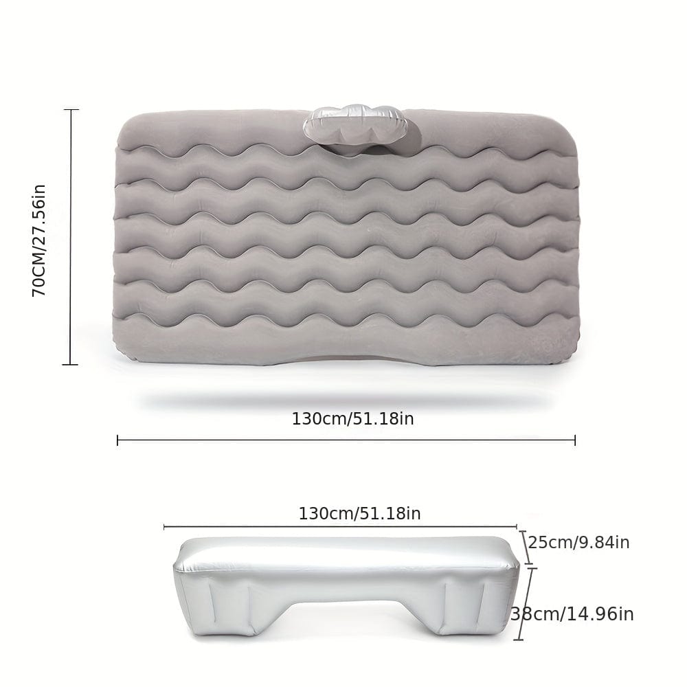 Planet Gates Upgrade Your Car With A Multifunctional Inflatable Bed & Sofa Pillow - Perfect For Camping & Travel!