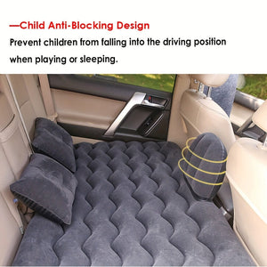 Planet Gates Upgrade Your Car With A Multifunctional Inflatable Bed & Sofa Pillow - Perfect For Camping & Travel!