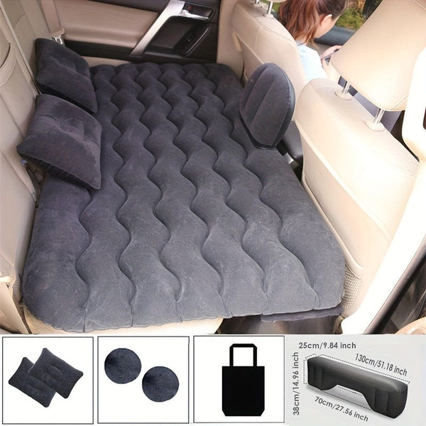 Planet Gates Upgrade Your Car With A Multifunctional Inflatable Bed & Sofa Pillow - Perfect For Camping & Travel!