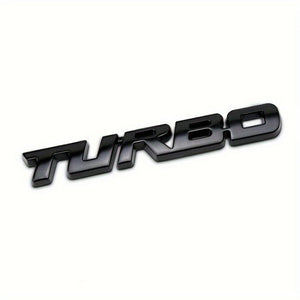 Planet Gates Upgrade Your Car With A Premium 3D Metal Turbo Emblem - Zinc Alloy Decal Sticker For All Cars! Car Tailgate Badge Decoration Auto Accessories