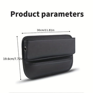 Planet Gates Upgrade Your Car with a PU Leather Seat Gap Manager - Keep Your Belongings Secure & Organized!