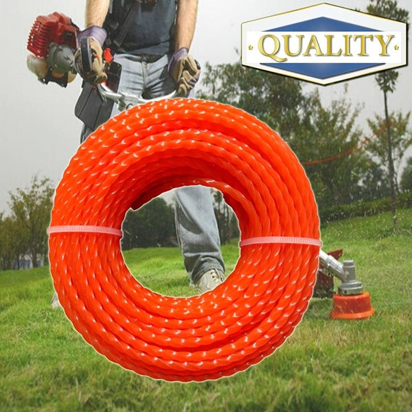 Planet Gates Upgrade Your Lawn Mower with this 16.4 Yard Spiral Grass Trimmer Nylon Rope!