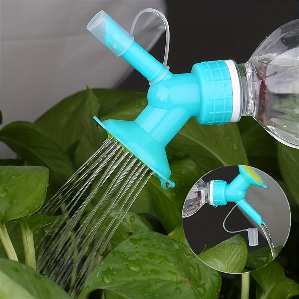 Planet Gates Upgrade Your Watering Routine with This Reusable, Dual-Purpose Nozzle Head - Perfect for Cola Bottles, Beverage Bottles & Flower Sprinklers!