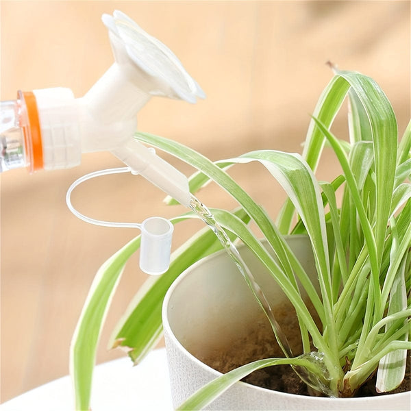 Planet Gates Upgrade Your Watering Routine with This Reusable, Dual-Purpose Nozzle Head - Perfect for Cola Bottles, Beverage Bottles & Flower Sprinklers!