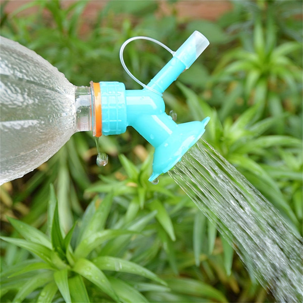 Planet Gates Upgrade Your Watering Routine with This Reusable, Dual-Purpose Nozzle Head - Perfect for Cola Bottles, Beverage Bottles & Flower Sprinklers!