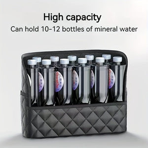 Planet Gates Upgraded double pockets Wallet Handbag Car Supplies Storage Between Car Seats Car Organizer Mesh Bag With Extra Back Pocket Car Seat Back Organizer Box Car Accessories