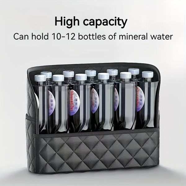 Planet Gates Upgraded double pockets Wallet Handbag Car Supplies Storage Between Car Seats Car Organizer Mesh Bag With Extra Back Pocket Car Seat Back Organizer Box Car Accessories