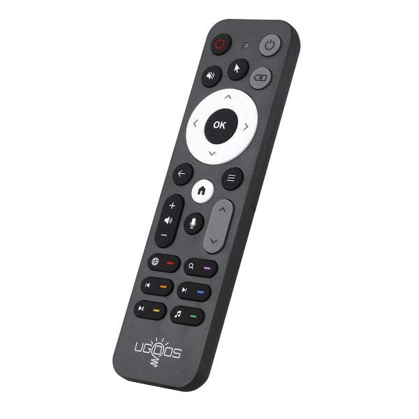 Planet Gates UR02 Original UGOOS UR02 BT Voice Remote Control Replacement for Ugoos TOX1 TOX3 TOX4 AM8 PRO AM6B PLUS X4 X4Q Cube Pro Extra TV Box