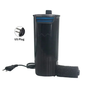 Planet Gates US Aquarium Filter 5W Low Water Reptile Filter Plastic Clean Water Pump Turtle Tank Powerful Filtration Water Pump
