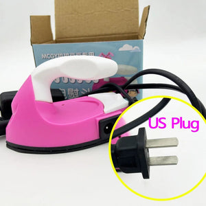 Planet Gates US Iron EU/US Mini Eectric Iron DIY Craft Fuse beads tool Iron Special Creative Hama Beads Hand Making 3D Puzzle