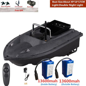 Planet Gates US Skin 13600 2B / france Smart Fixed Speed Cruise Radio Remote Control Fishing Bait Boat 1.5KG 500M Dual Night Light Lure Fishing RC Bait Boat Fishing